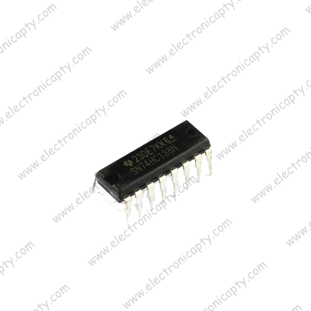 Circuito integrado  SN74HC138N 3-8 Line Decoder/Demultiplexers