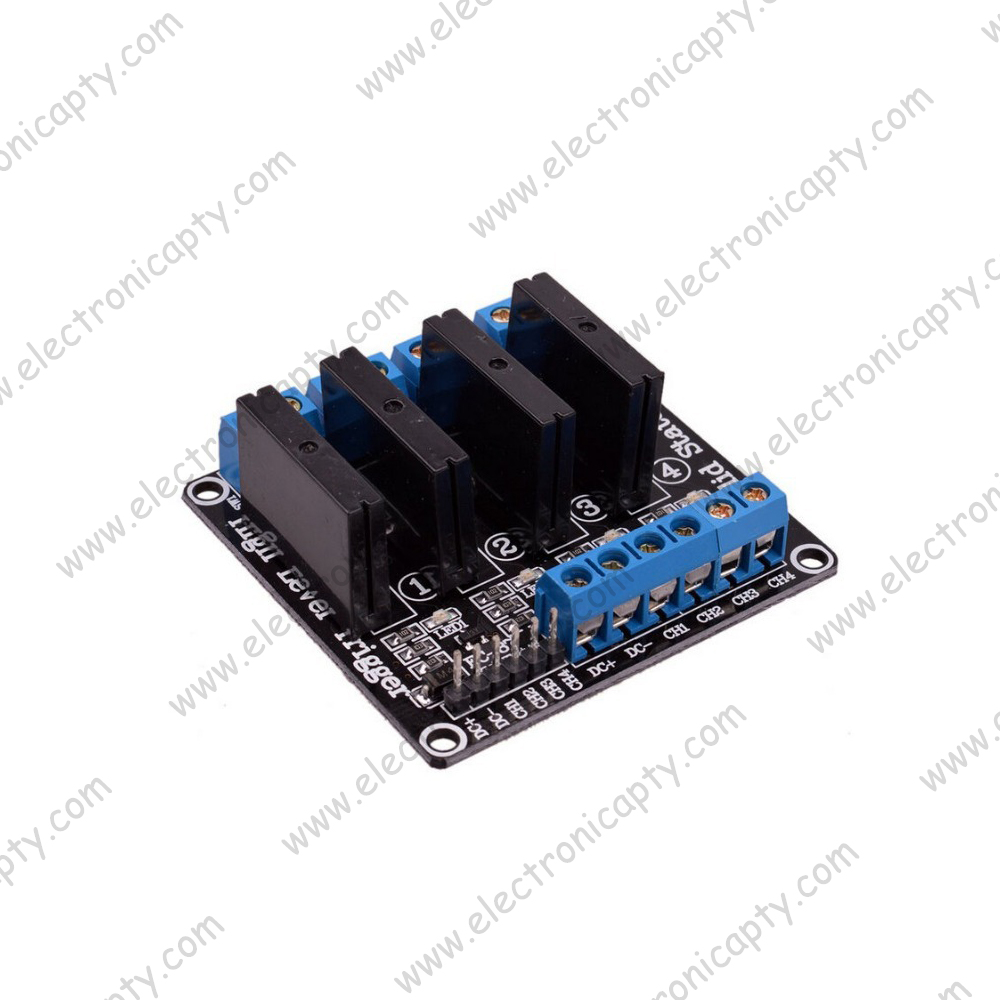 Modulo Relay 4CH de Estado Solido (Solid state)