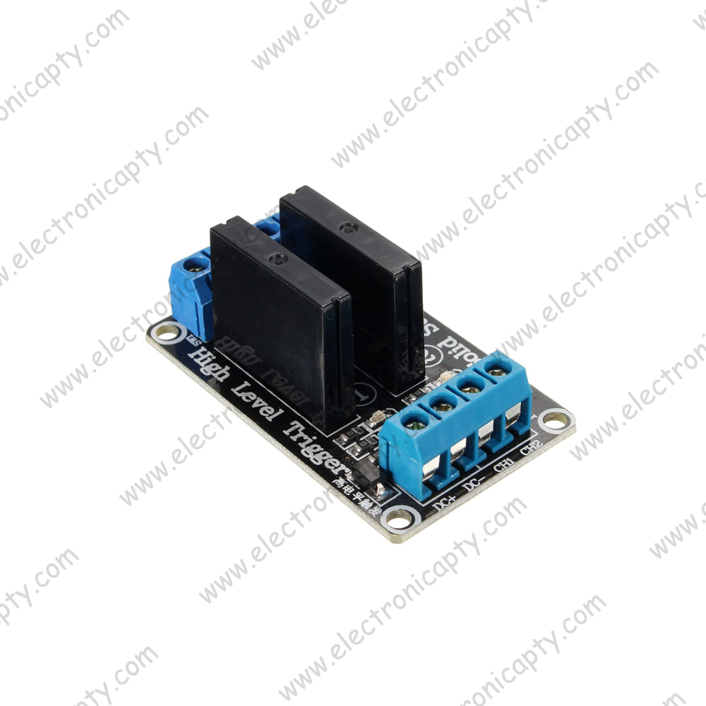 Modulo Relay 2CH de Estado Solido (Solid state)