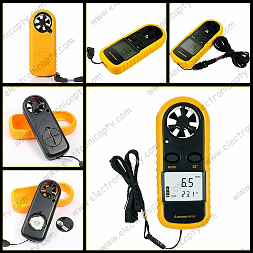 Medidor de viento (Anenometro)