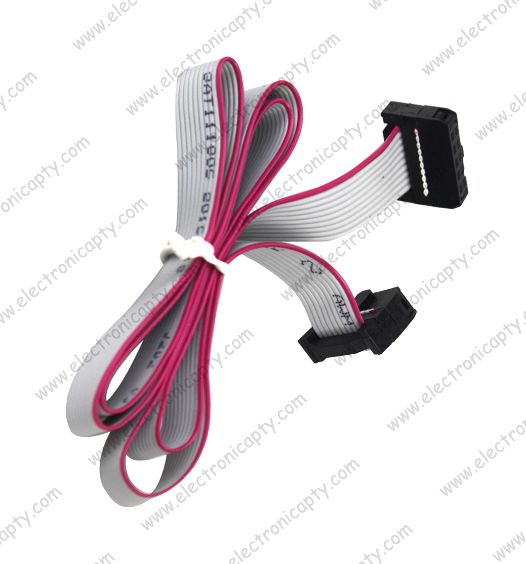 Cable 10 pin (2x5) de 70cms (para uso en ISP / JTAG, AVR)