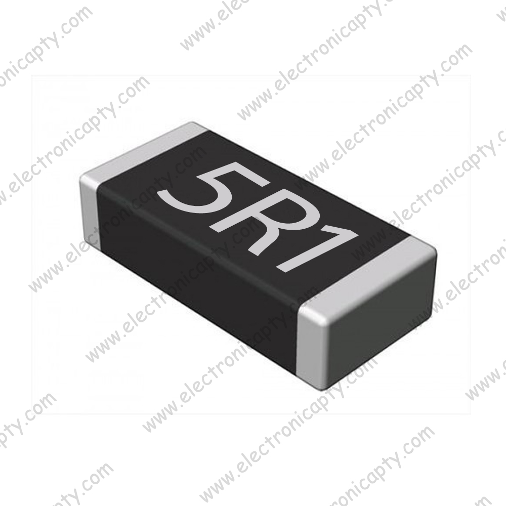  Foto zu COMPONENTES SMD : Resistencia SMD 5.1 Ohm - 5% (0805) 