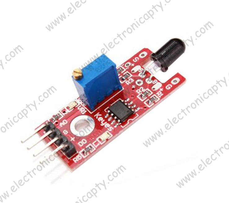 Modulo sensor detector de fuego (Flama) KY-026 para Arduino