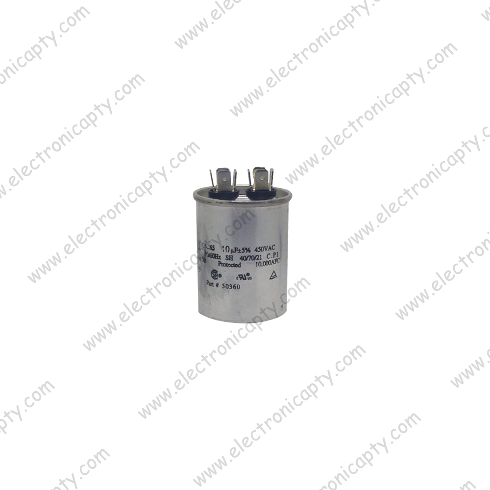 Capacitor de Arranque CBB65 10uF 450V AC