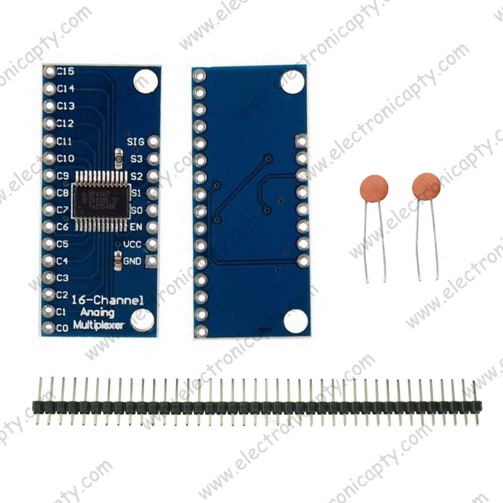 Multiplexor Analogico Digital 16 Canales CD74HC4067 Arduino