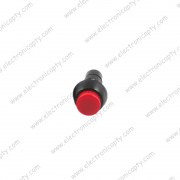Boton interruptor ON-OFF Rojo 12mm