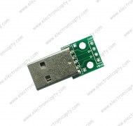 Convertidor de USB a 4 pin con placa