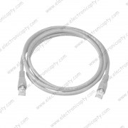 Patch Cord CAT5.E 3 Pies Gris