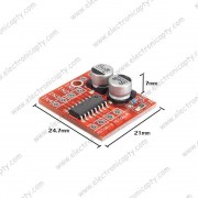 Modulo Mini Driver para Motor con chip L298N