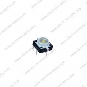 Boton Pulsador LED Blanco 12x12x7.3mm