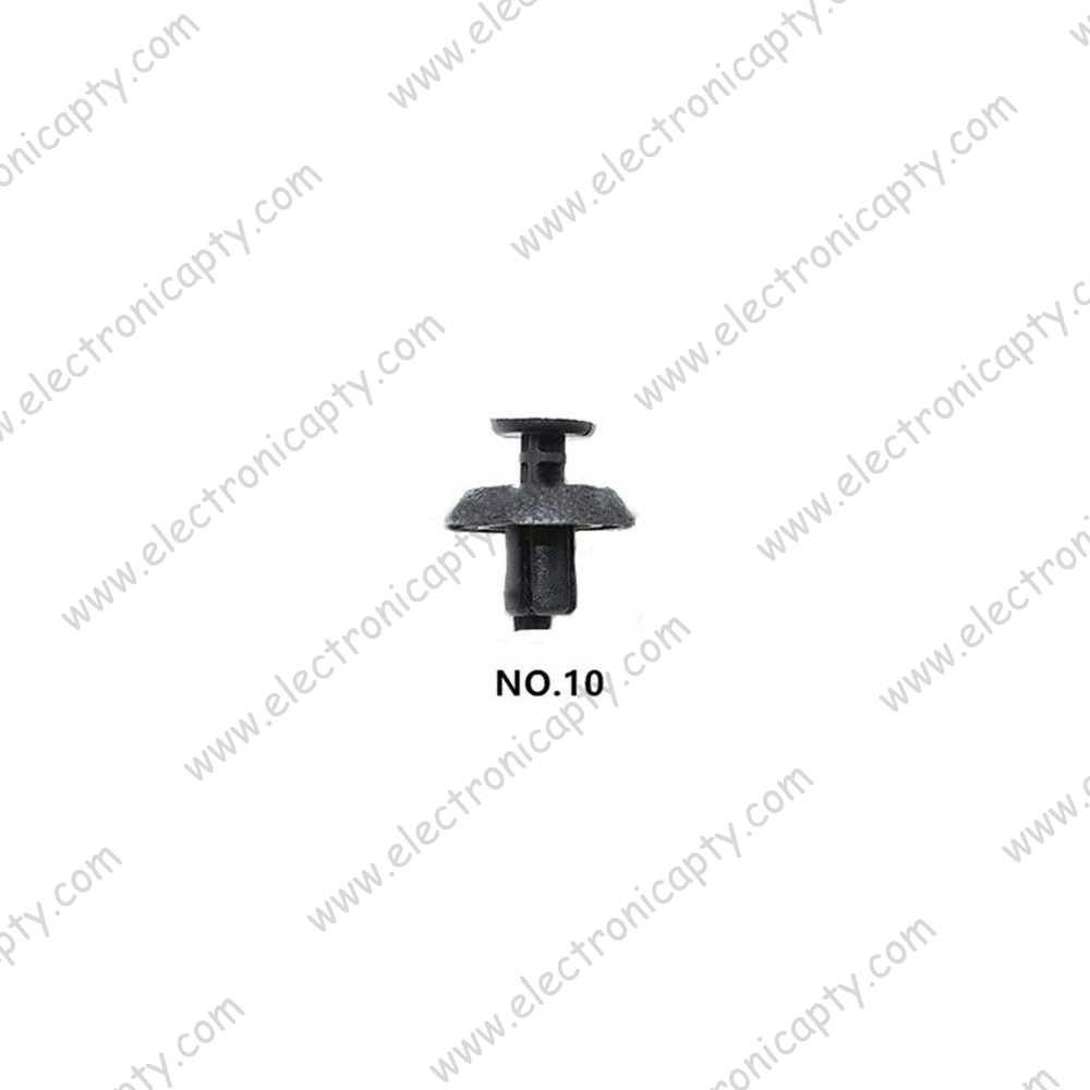 Clip Plastico tipo tornillo para Auto 8mm x 7mm x 18mm