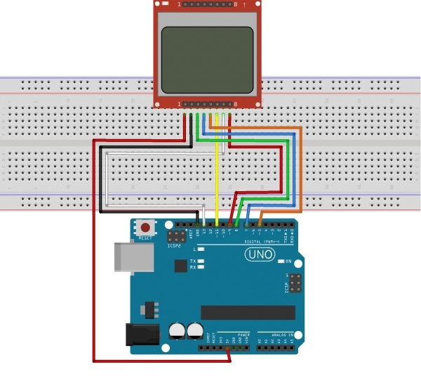 COMO CONECTAR UN LCD 5100 AL ARDUINO