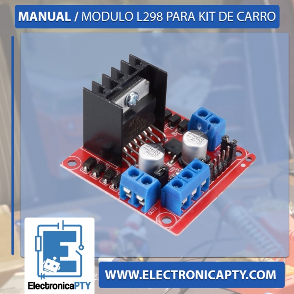 Manual / Modulo L298 para Kit de Carro