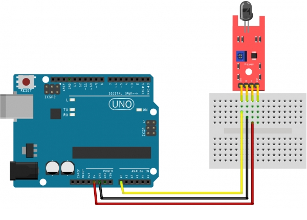 Manual - Modulo sensor detector de fuego (Flama)