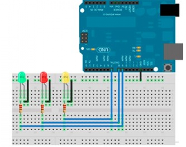 ENCENDIENDO LEDS