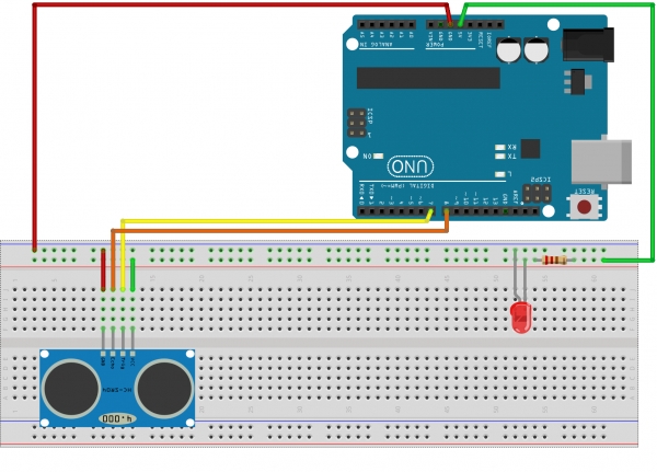 Sensor ultrasonico de distancia HC-SR04