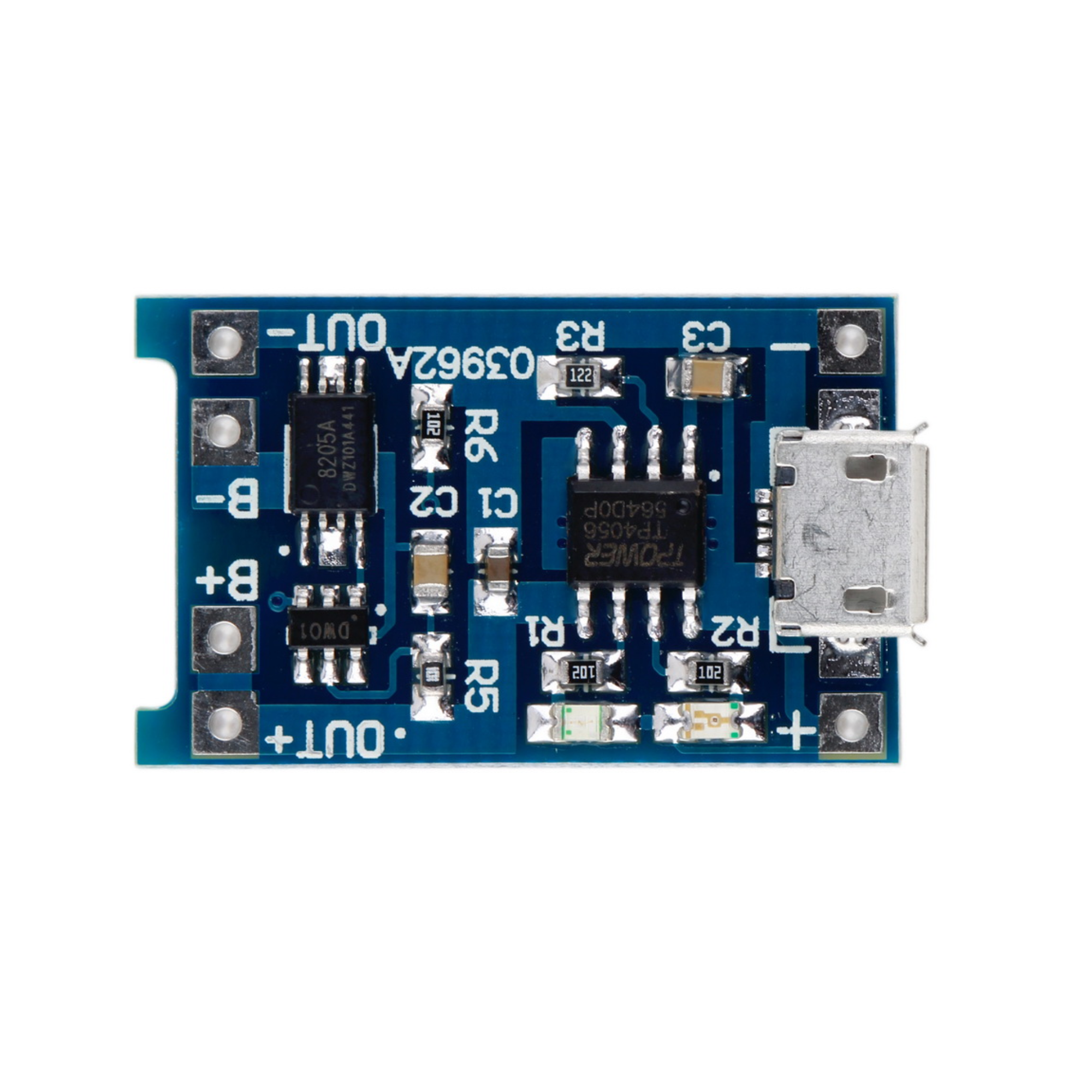 MODULOS Y SENSORES : Modulo Cargador Bateria de litio Mini USB TP4056 ...